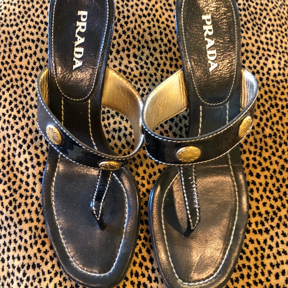 Authentic Prada slides